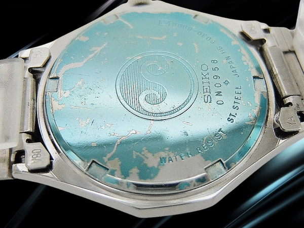 セイコー クオーツ シルバーウェーブ 6030-6000 SS ブラックダイヤル ブレス装着 ダイバースタイル SEIKO SilverWave [代行おまかせコース]