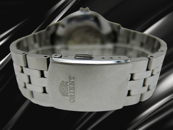 オリエント サン&ムーン ET0P-C0-B CA SS シースルー シルバーダイヤル ワンプッシュ式ブレス装着 オートマチック ORIENT Sun and Moon [代行おまかせコース]