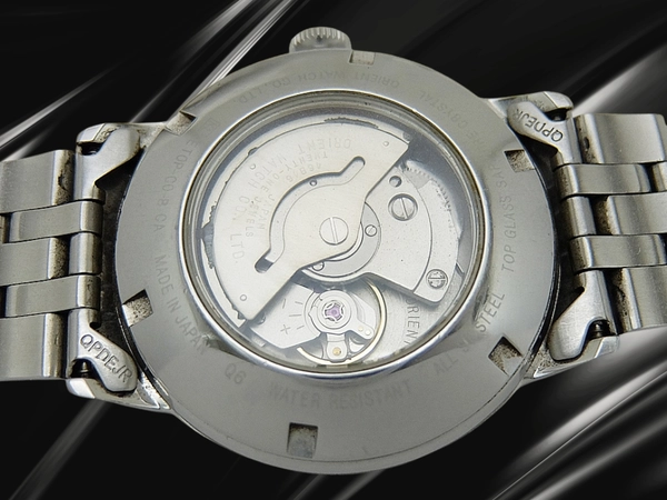 オリエント サン&ムーン ET0P-C0-B CA SS シースルー シルバーダイヤル ワンプッシュ式ブレス装着 オートマチック ORIENT Sun and Moon [代行おまかせコース]