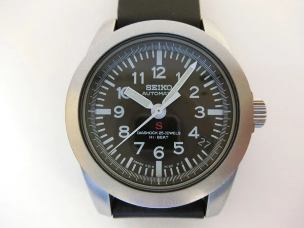 セイコー SUS ミリタリー  4S15-7020 新品同様