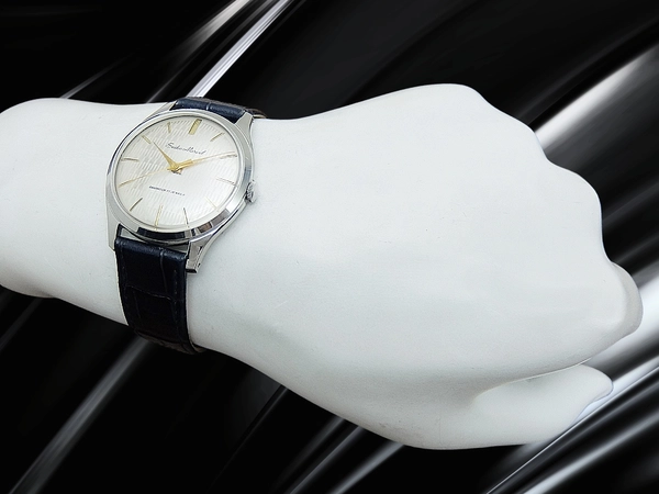 セイコー マーベル 17石 Ref.J14008 SS ラージケース 変わり文字盤 社外製レザー装着 手巻き SEIKO MARVEL [代行おまかせコース]