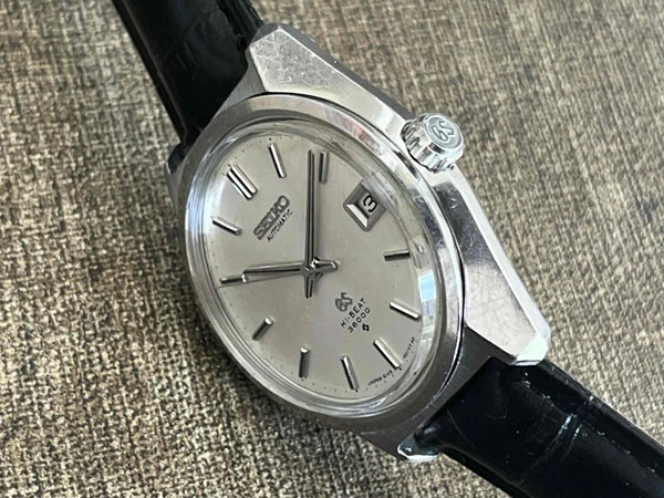 グランドセイコー GRANDSEIKO 6145-8000 シルバーダイヤル 36000 ハイビート GSメダリオン 61GS