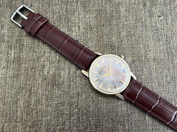 キングセイコー KINGSEIKO ファーストモデル 14KGF 金張り SD文字盤 J14102 盾メダリオン