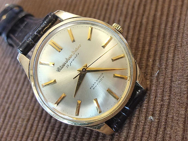 シチズン スーパーデラックス CITIZEN Super Deluxe 手巻き 25石 1507092 パラショック 14K 80ミクロン 希少品