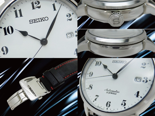 セイコー プレザージュ SARX027 SS シースルー 琺瑯ダイヤル 社外ベルト装着 オートマチック 2025年OH済 時計店修理明細・BOX・保証書付属 SEIKO PRESAGE [代行おまかせコース]