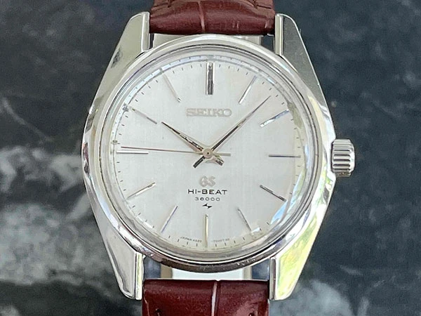 グランドセイコー GRAND SEIKO 4520-7001 絹目文字盤 ハイビート 45GS GSメダリオン