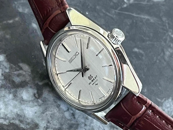 グランドセイコー GRAND SEIKO 4520-7001 絹目文字盤 ハイビート 45GS GSメダリオン