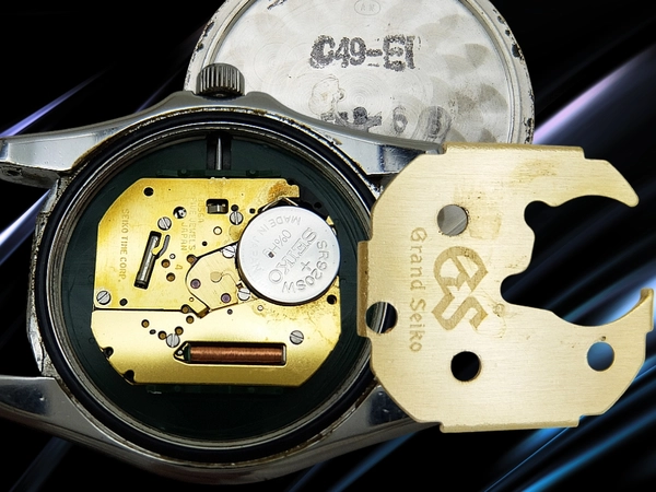 グランドセイコー 8J56-8000 SS ドデカゴン ブラックダイヤル ワンプッシュ式ブレス装着 クオーツ BOX付属 GRAND SEIKO Quartz [代行おまかせコース]