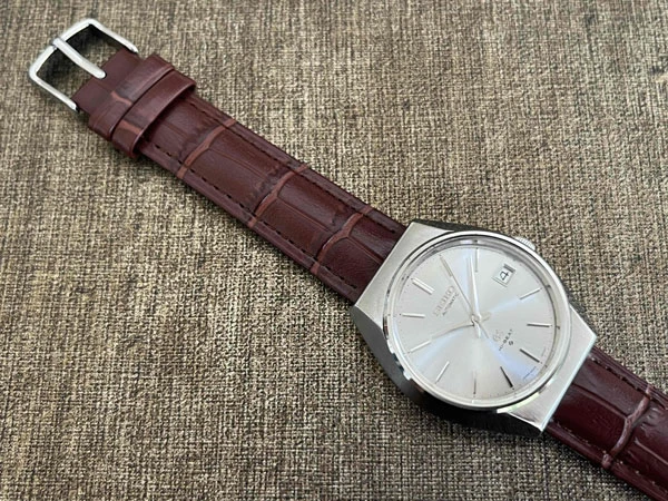グランドセイコー GRANDSEIKO シルバー文字盤 5645-8000 カバードラグケース Cal.5645A 56GS
