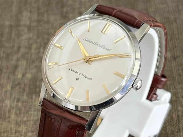 セイコー SEIKO ロードマーベル 彫り文字盤 初期型 ハマグリケース J14038 SDダイヤル