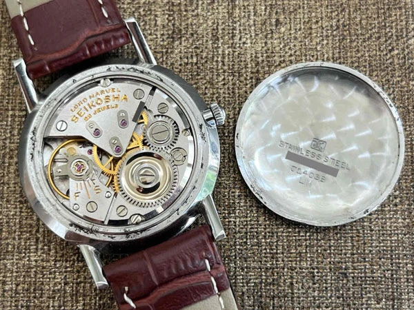セイコー SEIKO ロードマーベル 彫り文字盤 初期型 ハマグリケース J14038 SDダイヤル