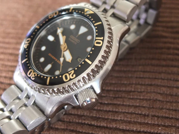 セイコー SEIKO 200m ダイバー 7N85-0034 クォーツ 1990年代 美品