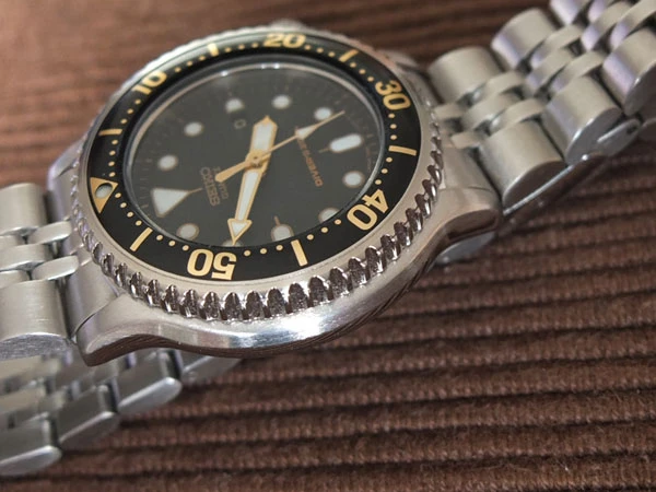 セイコー SEIKO 200m ダイバー 7N85-0034 クォーツ 1990年代 美品