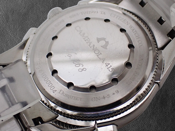 シチズン カンパノラ415 星宿 ミニッツリピーター 6765-T011993 SS デュラテクト パーペチュアルカレンダー 漆塗り文字盤 ブレス装着 クオーツ グランドコンプリケーションモデル CITIZEN CAMPANOLA Complication Minute Repeater [代行おまかせコース]