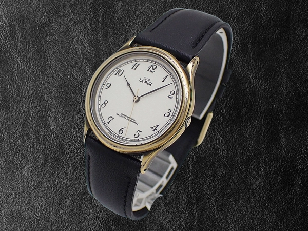 シチズン クラブ ラメール GP/SS ラウンド ホワイトダイヤル 社外レザー装着 クオーツ CITIZEN CLUB LAMER [代行おまかせコース]