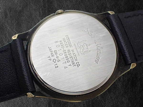 シチズン クラブ ラメール GP/SS ラウンド ホワイトダイヤル 社外レザー装着 クオーツ CITIZEN CLUB LAMER [代行おまかせコース]