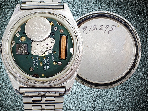 セイコー タイプ2 7546-8090 SS ブラックダイヤル デイデイト 社外ブレス装着 クオーツ SEIKO TYPEⅡ QUARTZ [代行おまかせコース]