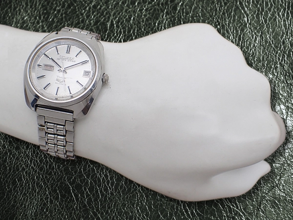 シチズン セブンスター デラックス 25石 Ref.4-520165TA SS シルバーダイヤル 社外ブレス装着 オートマチック CITIZEN SEVEN STAR Deluxe [代行おまかせコース]