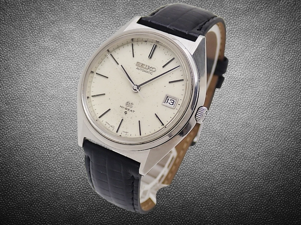 グランドセイコー 5645-7010 SS シルバーダイヤル GSメダリオン SEIKOレザー装着 オートマチック GRAND SEIKO 56GS [代行おまかせコース]