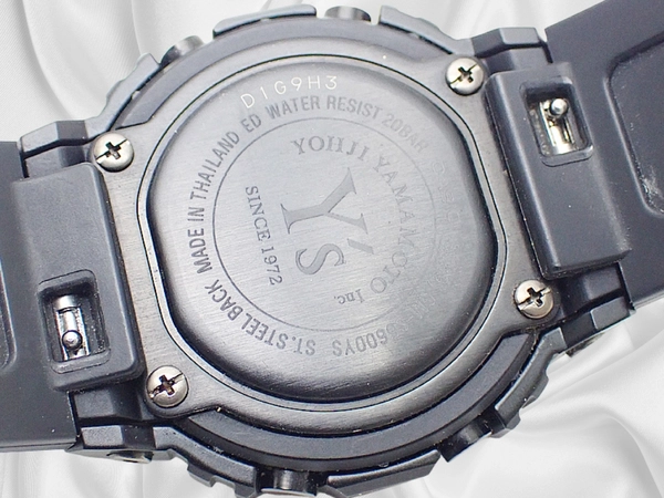カシオ Y's x G-SHOCK コラボレーションモデル GM-S5600YS-1 オールブラック/SS ミドルサイズ 専用BOX・取説兼保証書付属 CASIO [代行おまかせコース]