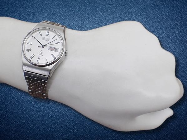 セイコー タイプ2 4336-8040 SS シルバーダイヤル デイデイト ブレス装着 クオーツ SEIKO TYPEⅡ QUARTZ [代行おまかせコース]