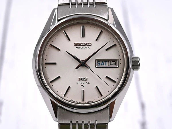 セイコー 52KS Special 52キングセイコースペシャル Ref. 5256-8010 シルバー文字盤 ブレス付 美品 Vintage Seiko