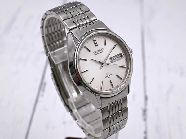 セイコー 52KS Special 52キングセイコースペシャル Ref. 5256-8010 シルバー文字盤 ブレス付 美品 Vintage Seiko