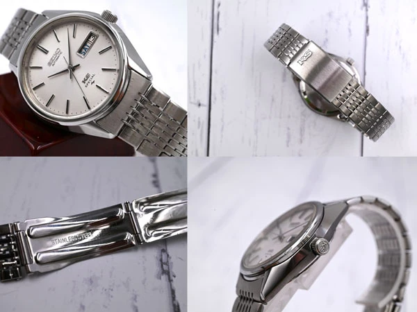 セイコー 52KS Special 52キングセイコースペシャル Ref. 5256-8010 シルバー文字盤 ブレス付 美品 Vintage Seiko