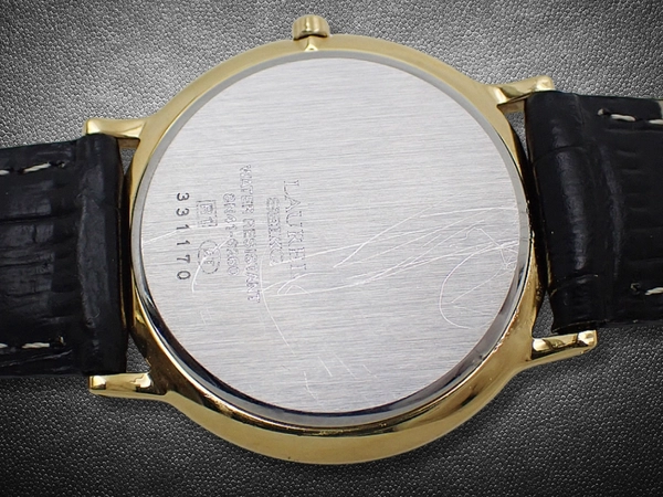 セイコー ローレル 8N41-6260 GP/SS コンビ ギョウシェダイヤル 社外レザー装着 年差クオーツ SEIKO LAUREL [代行おまかせコース]