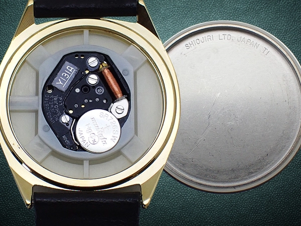 セイコー アルバ Y131-6030 GP/SS パイアイ ミッキーマウス レザーベルト装着 クオーツ 保管品 SEIKO ALBA walt disney productions [代行おまかせコース]