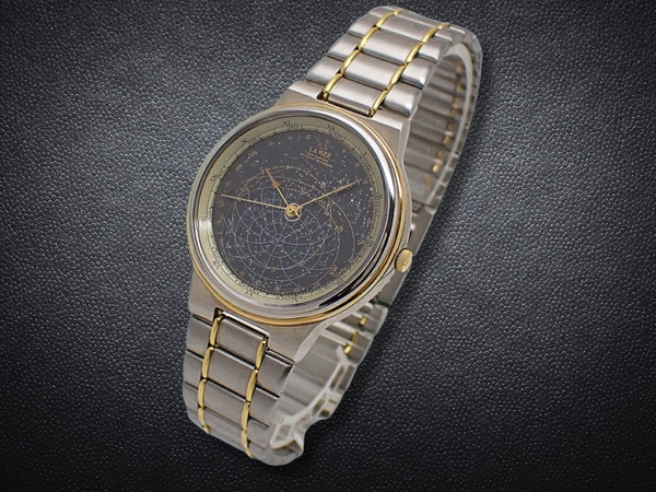 シチズン クラブ ラメール コスモサイン 4390-432291 GP/SS 天体盤ダイヤル 専用コンビブレス装着 クオーツ CITIZEN CLUB LAMER COSMOSIGN [代行おまかせコース]