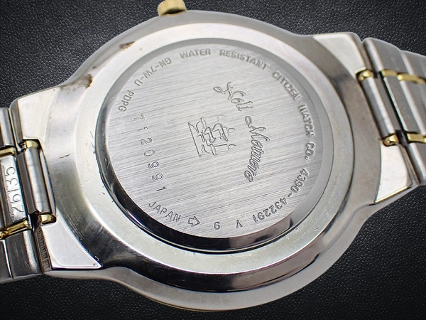 シチズン クラブ ラメール コスモサイン 4390-432291 GP/SS 天体盤ダイヤル 専用コンビブレス装着 クオーツ CITIZEN CLUB LAMER COSMOSIGN [代行おまかせコース]