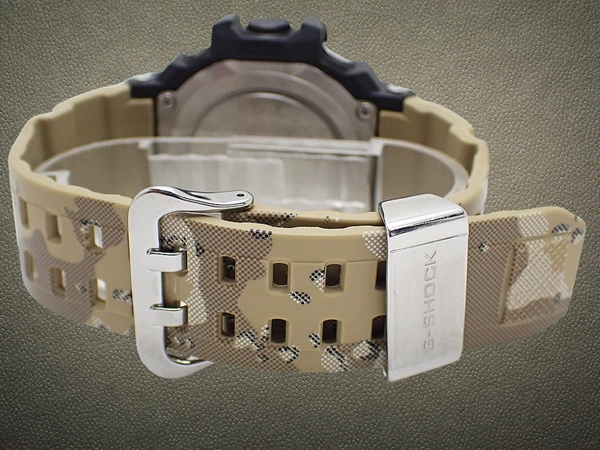 カシオ G-SHOCK レンジマン GW-9400DCJ-1JF デザートカモフラージュ ソーラー電波 ブラック樹脂 ラバーストラップ装着 ヤマネコ刻印 CASIO G-SHOCK MASTER OF G RANGEMAN Master in Desert Camouflage [代行おまかせコース]