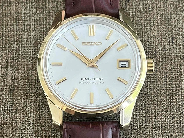 キングセイコー KING SEIKO セカンドモデル 前期型 4402-8000 44KSデイト 盾メダリオン