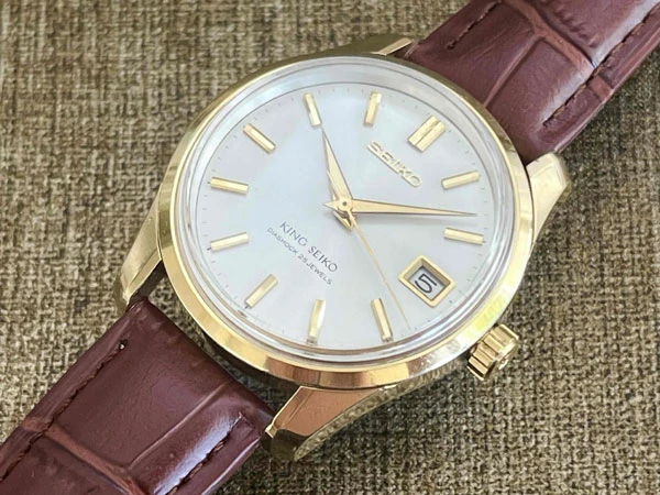 キングセイコー KING SEIKO セカンドモデル 前期型 4402-8000 44KSデイト 盾メダリオン