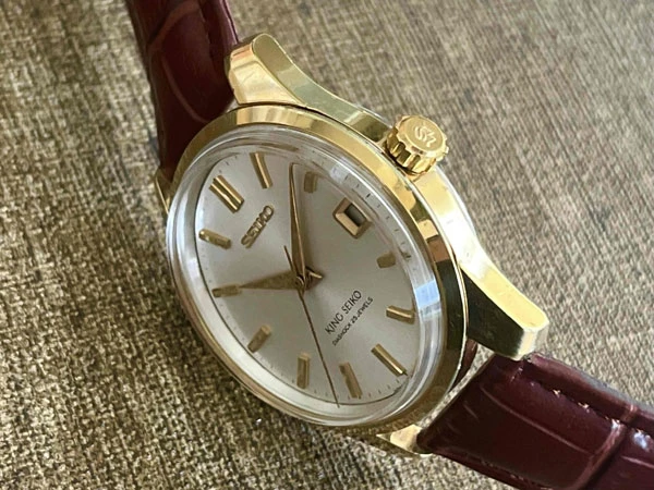 キングセイコー KING SEIKO セカンドモデル 前期型 4402-8000 44KSデイト 盾メダリオン