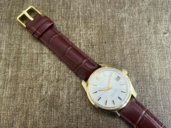 キングセイコー KING SEIKO セカンドモデル 前期型 4402-8000 44KSデイト 盾メダリオン