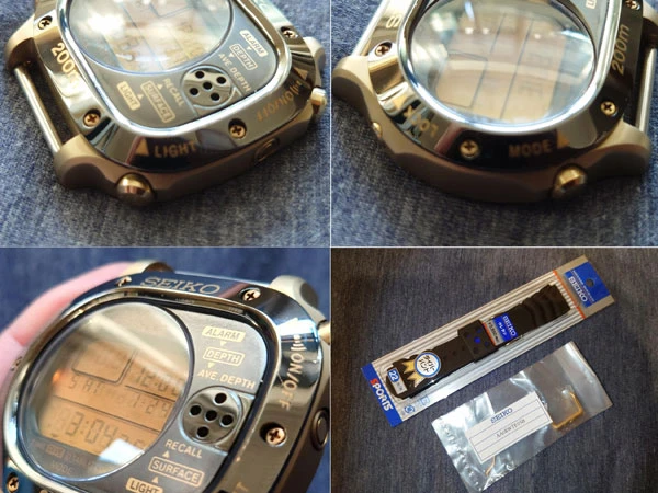 セイコー スキューバマスター SEIKO M725-5A00 SCUBA MASTER 美品 ベルト、バックル新品