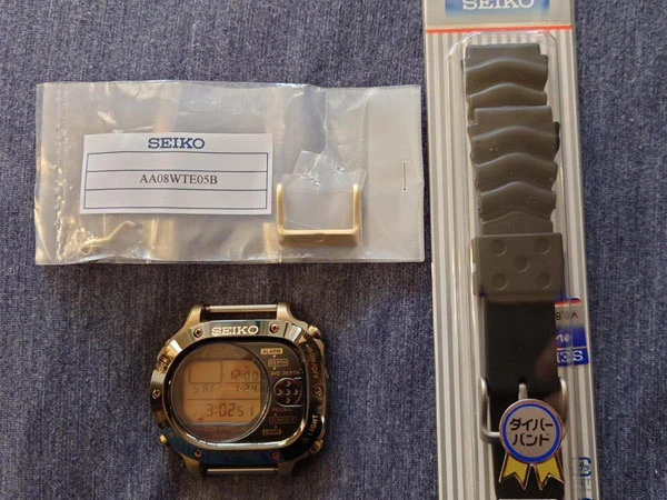 セイコー スキューバマスター SEIKO M725-5A00 SCUBA MASTER 美品 ベルト、バックル新品