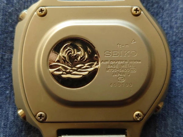 セイコー スキューバマスター SEIKO M725-5A00 SCUBA MASTER 美品 ベルト、バックル新品