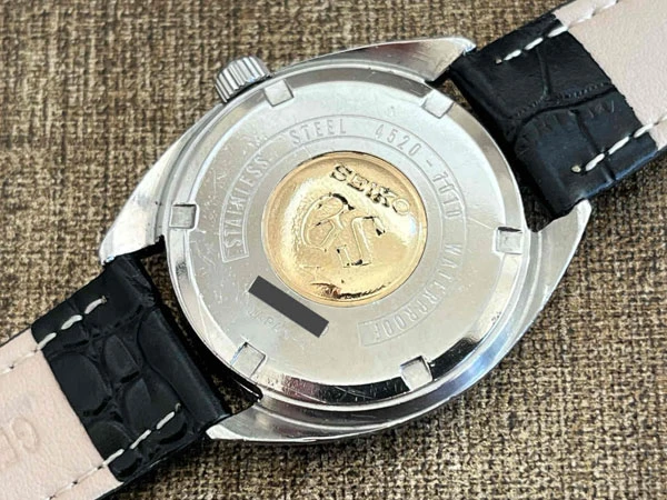 グランドセイコー GRAND SEIKO 4520-7010 絹目文字盤 ハイビート 45GS GSメダリオン