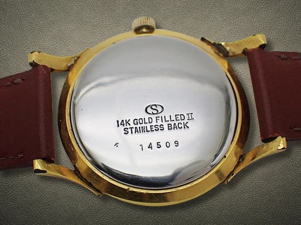 オリエント ロイヤル オリエント 19石 14K GOLD FILLED/SS シルバーダイヤル 社外製カーフストラップ装着 Royal Orient [代行おまかせコース]