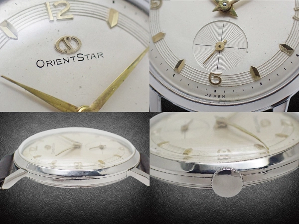 オリエントスター スモールセコンド U13023T 11石 SS シルバーダイヤル 社外レザー装着 手巻き ORIENT STAR [代行おまかせコース]
