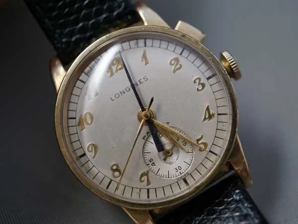 ロンジン LONGINES ワンプッシュクロノグラフ Cal.12.68Z 10K