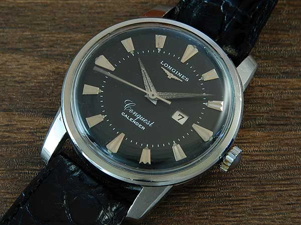 ロンジン LONGINES  Conquest Calender 1st コンクエスト カレンダー ファーストモデル Ref.9004 Cal.19ASD搭載 1953~55年製