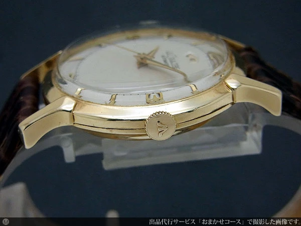 ルクルト パワーリザーブ インジケーター Cal.481 14KGOLD バンパー式 ハーフローター LECOULTRE [代行おまかせコース]