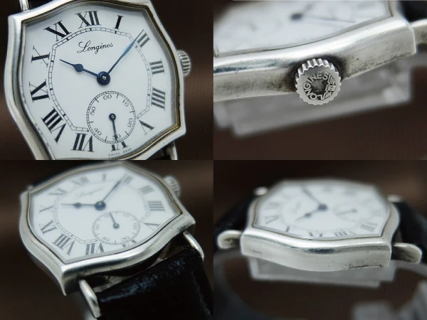 ロンジン シルバー シンパシーケース Ref.3260 Cal.846.4 ローマン ホワイトダイヤル ヴィンテージ 手巻き LONGINES Silver Sympathie [代行おまかせコース]