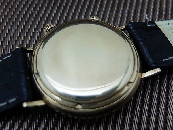 ジャガールクルト メモボックス Cal.K814 10K GOLD FILLED ブルズアイ アラーム 手巻き JAEGER-LECOULTRE MEMOVOX ALARM [代行おまかせコース]