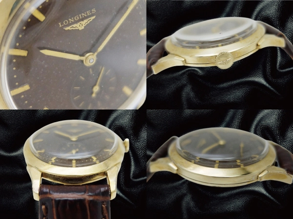 ロンジン スモールセコンド Cal.23Z 10K GOLD FILLED 金張り トロピカルダイヤル ヴィンテージ 手巻き LONGINES Vintage [代行おまかせコース]