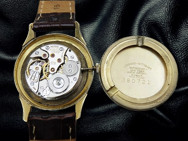 ロンジン スモールセコンド Cal.23Z 10K GOLD FILLED 金張り トロピカルダイヤル ヴィンテージ 手巻き LONGINES Vintage [代行おまかせコース]